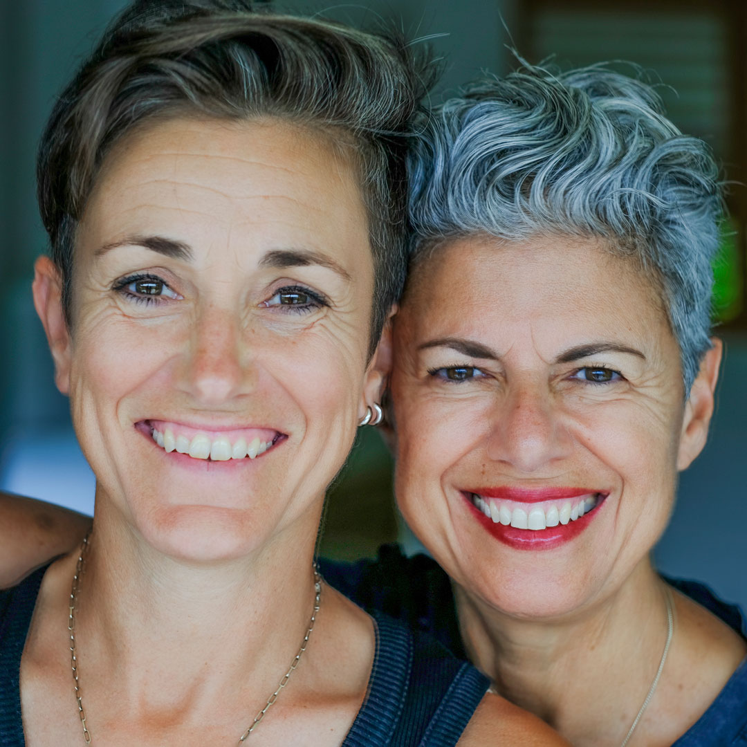 Annette Baker and Gabreille Caplice